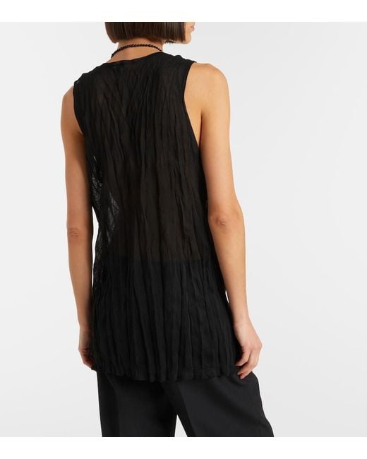 Totême  Black Knitted Top