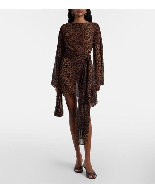 ViX Brown X Rosie Huntington-Whitely Tammy Beach Dress