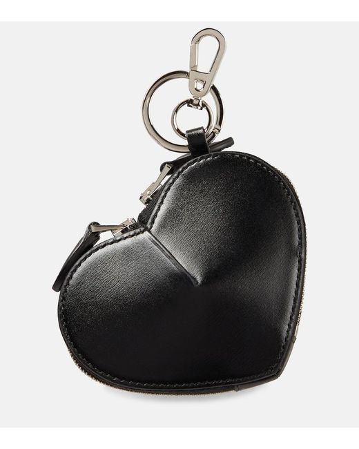 Alaïa Black Le Cour Mini Leather Coin Purse