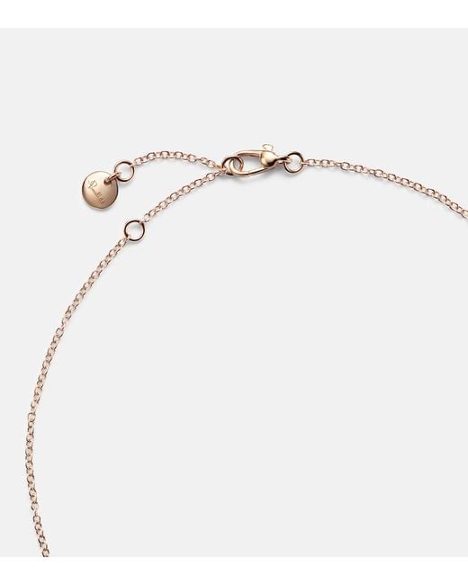 Pomellato Metallic Pom Pom Dot 18Kt Rose Pendant Necklace With And Diamonds
