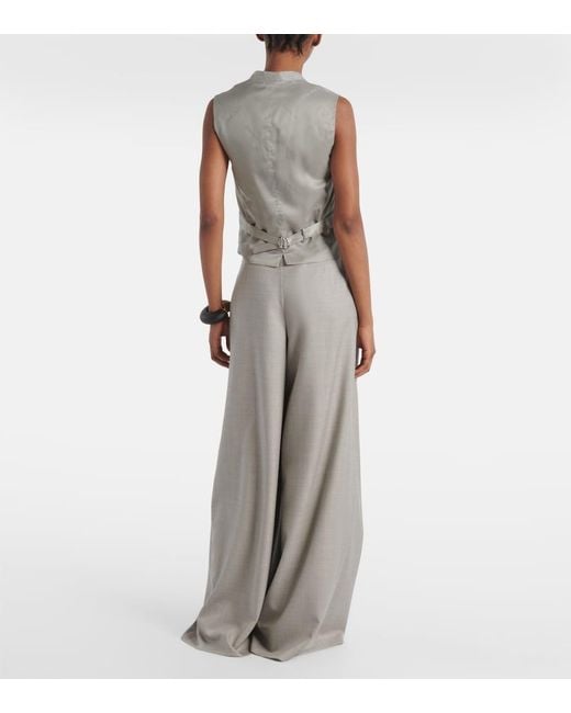 Ralph Lauren Gray Jaiden Wool Vest