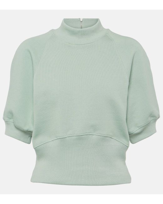 Dries Van Noten Green Cotton Sweater