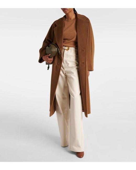 Max Mara Brown 101801 Icon Wool And Cashmere Coat
