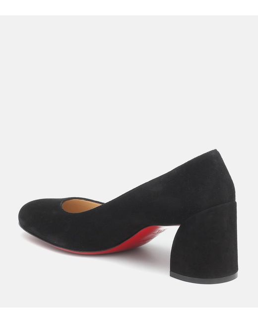 Christian Louboutin Black Miss Sab 55 Veau Velours