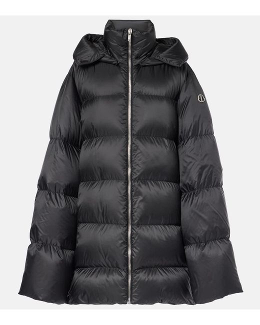 Moncler Genius Black X Rick Owens Daunenmantel Cyclopic