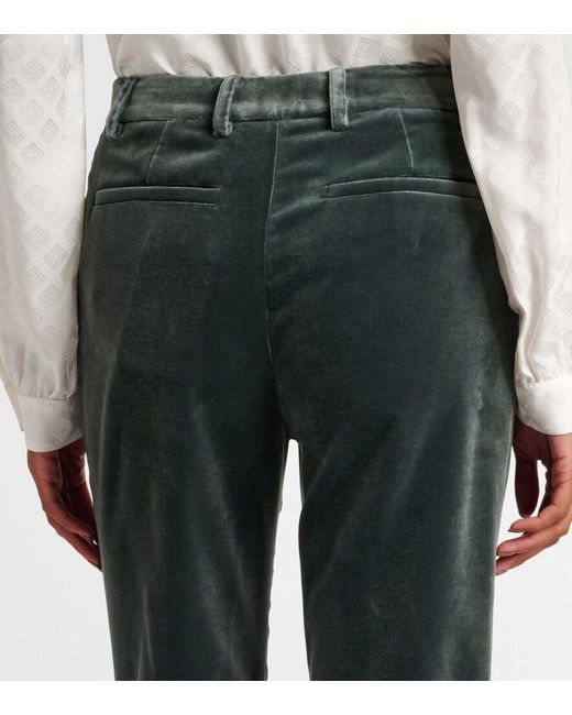 Etro Black Cotton Flared Pants