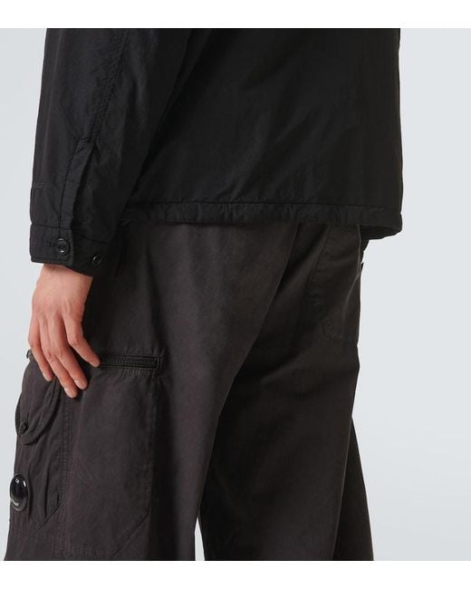 C P Company Blue Technical Field Jacket for men