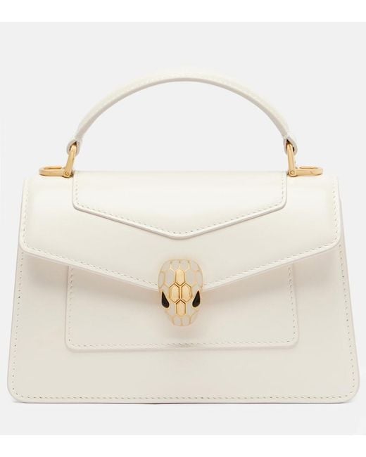 BVLGARI Natural Serpenti Forever Medium Top-Handle Bag