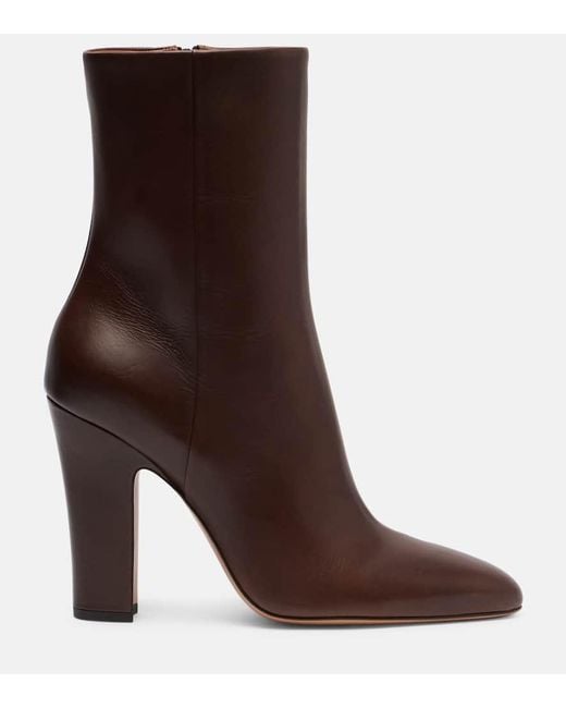 Paris Texas Brown Lavinia 100 Leather Ankle Boots