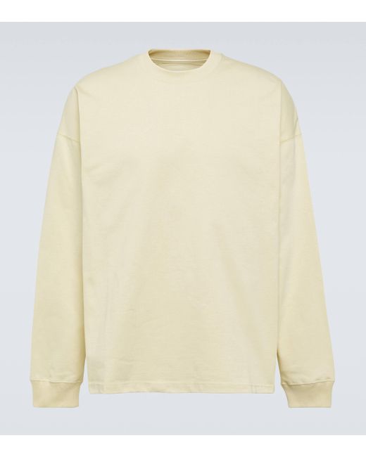 T-shirt oversize en jersey de coton Bottega Veneta pour homme en coloris Yellow