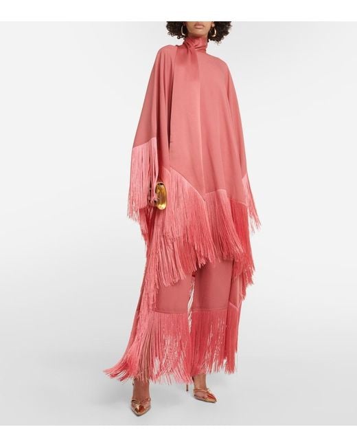 ‎Taller Marmo Red Nevada High-Rise Wide-Leg Pants