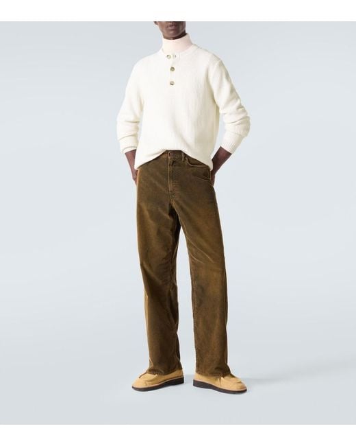 Pullover di Allude in White da Uomo