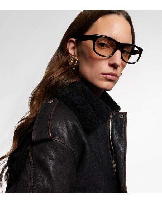 Saint Laurent Brown Sl 815 Romy Square Sunglasses