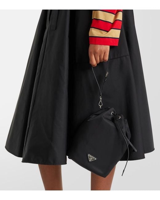 Prada Black Re-nylon Pouch