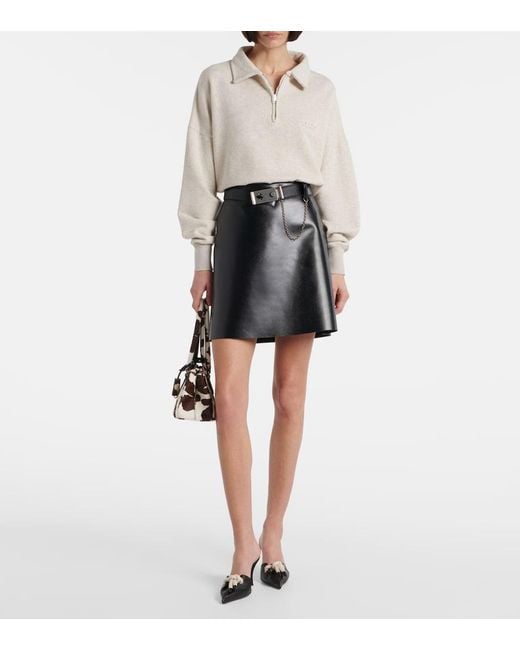 Prada Natural Cotton Sweatshirt