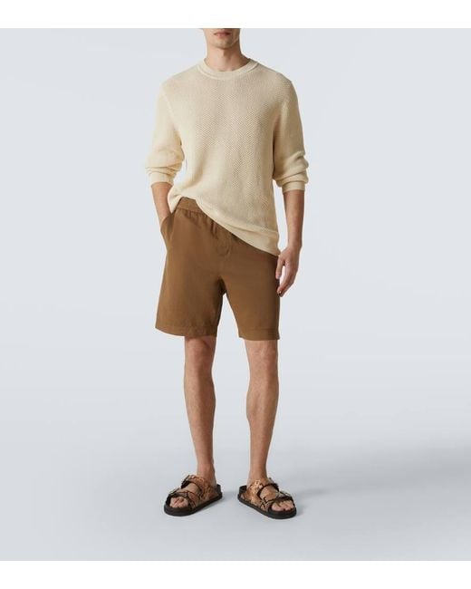 Sunspel Pullover Aus Baumwolle in Natural für Herren