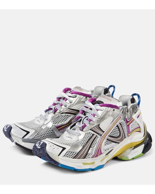 Balenciaga White Runner Sneakers