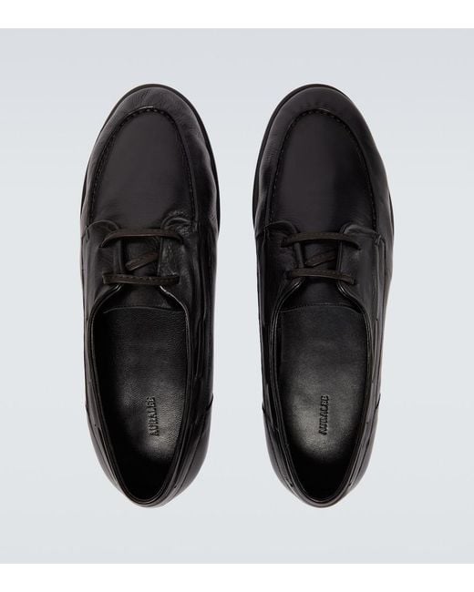 Stringate di Auralee in Black da Uomo
