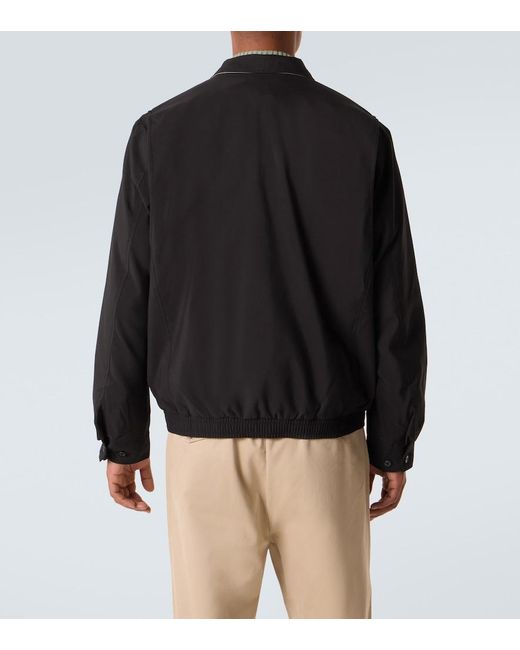 Polo Ralph Lauren Black Technical Bomber Jacket for men