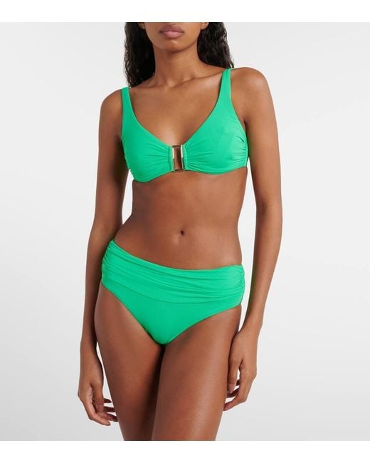 Top de bikini Bel Air Melissa Odabash de color Green