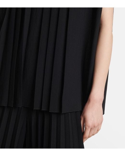 Joseph Black Antin Plisse Top