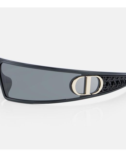 Dior Gray Verydior M1U Shield Sunglasses