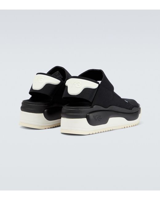 adidas X Y3 Hokori Sandals in Black for Men | Lyst
