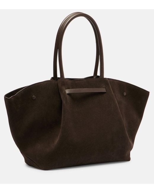 DeMellier London Black New York Leather Tote Bag