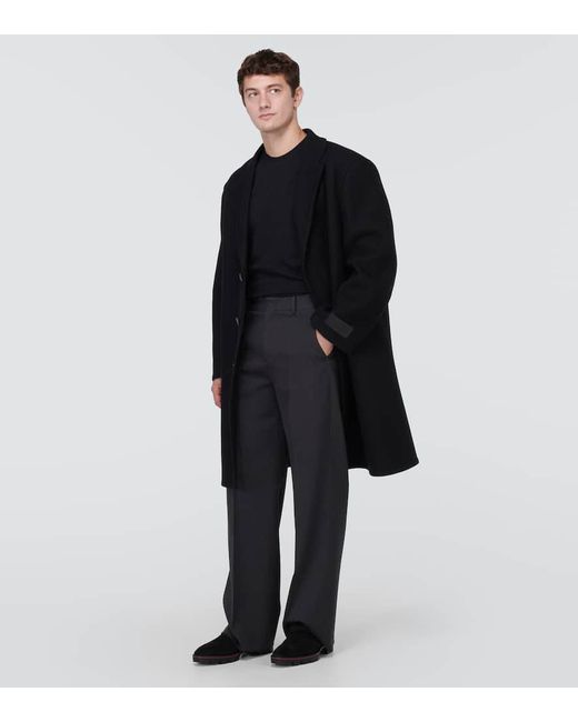 Christian Louboutin Black Alpinosol Suede Chelsea Boots for men