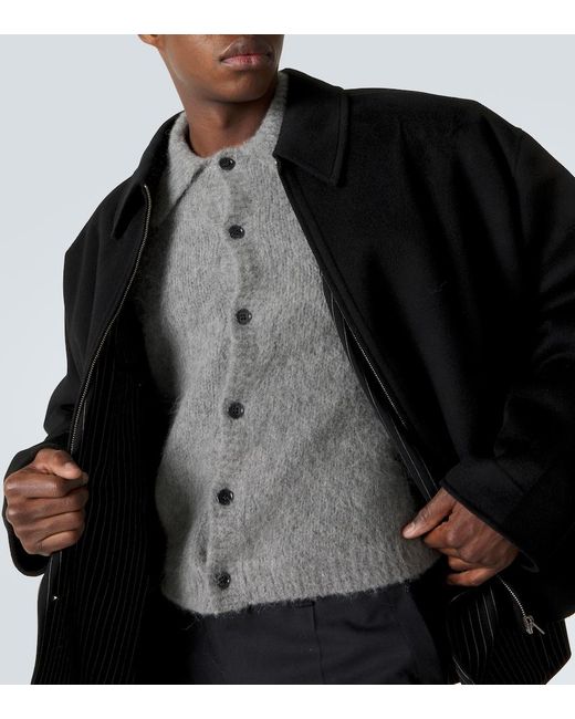 Acne Black Wool And Cashmere Jacket for men