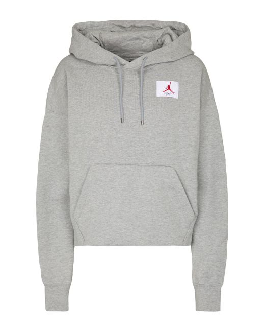 Sudadera Jordan Flight de algodón Nike de color Gris | Lyst