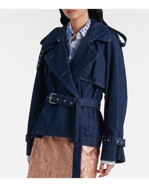 Dries Van Noten Blue Denim Jacket