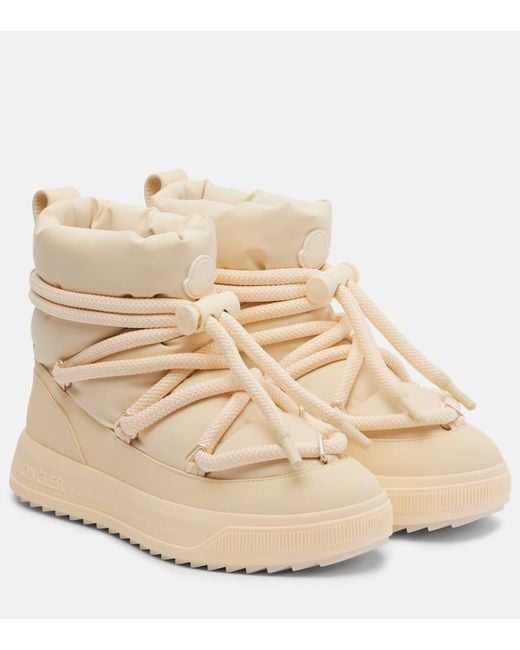 Moncler Natural Schneestiefel Monpulse Mid