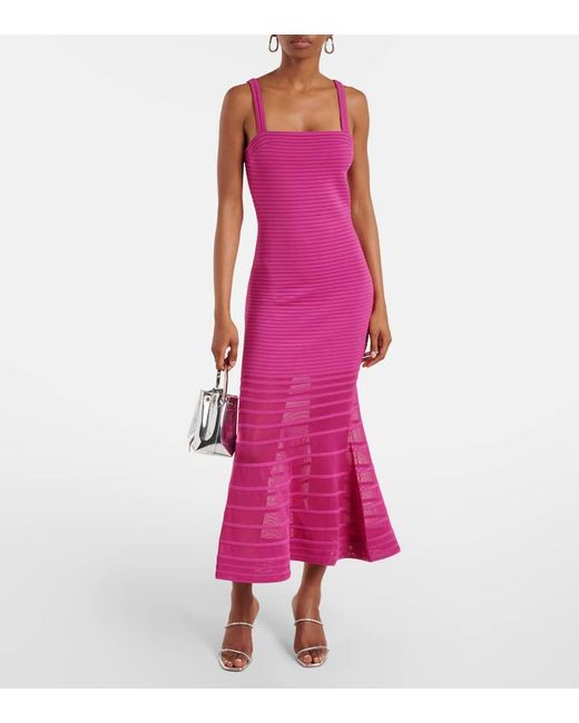 Robe Midi Vallarie Jonathan Simkhai en coloris Pink