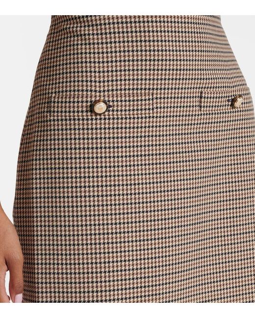 Veronica Beard Gray Houndstooth Minidress