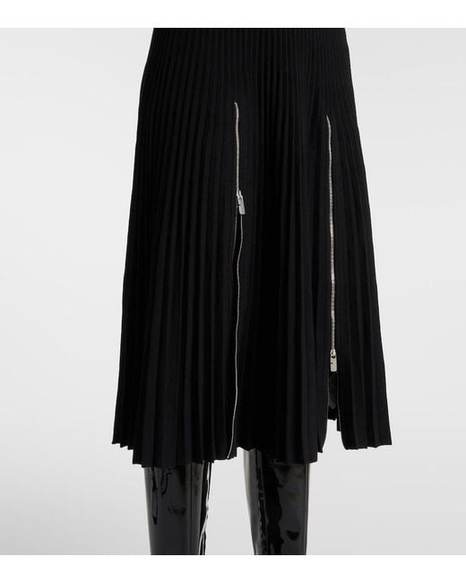 Burberry Black Turtleneck Dress