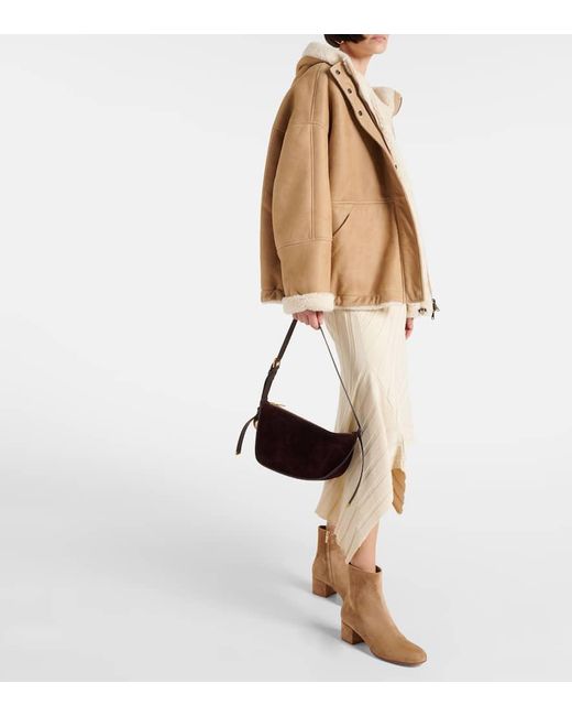 Gianvito Rossi Brown 45 Suede Ankle Boots