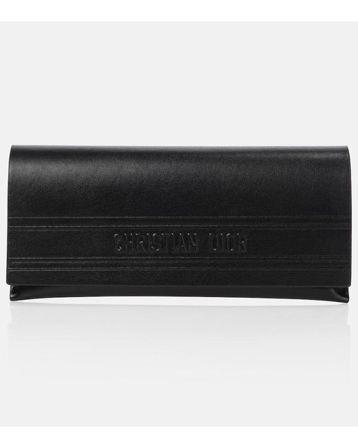 Dior Gray Diornuit S1I Oversized Sunglasses