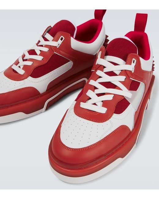 Christian Louboutin Sneakers Astroloubi Aus Leder in Red für Herren