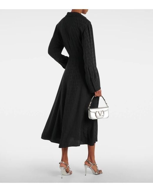Abito Midi di Valentino in Black