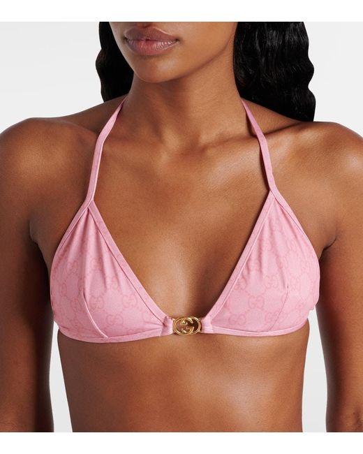 Gucci Pink Bikini Gg