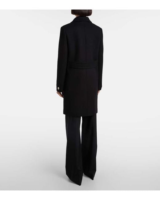 Gucci Black Oversized Wool Coat