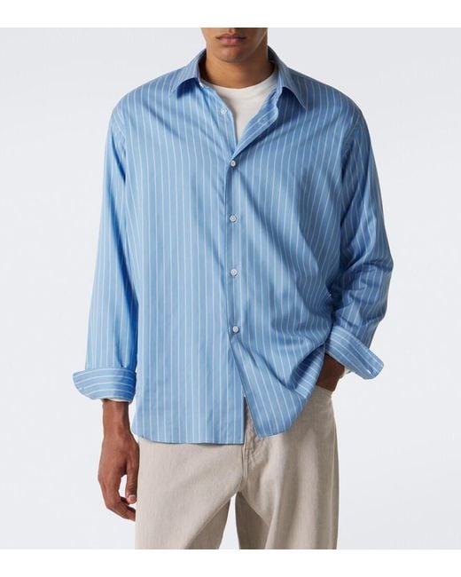 Camicia di Auralee in Blue da Uomo
