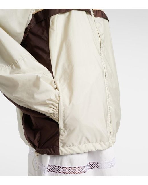 Chaqueta De Re-Nylon Prada de color White
