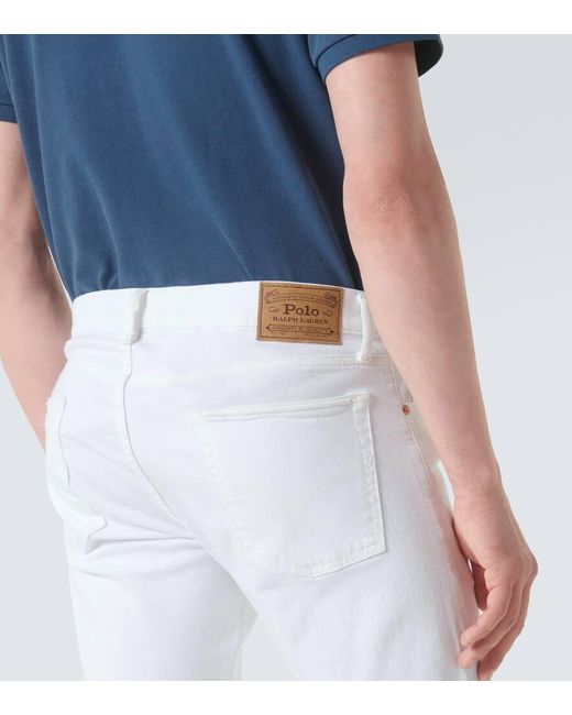 Polo Ralph Lauren White Slim Jeans for men