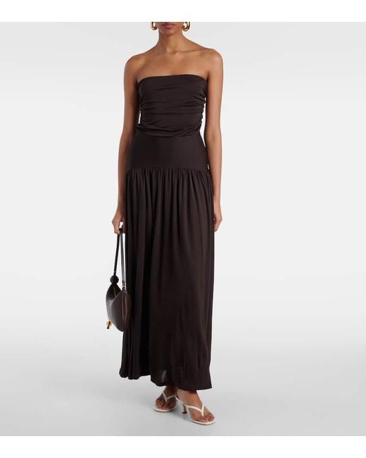 Abito Lungo Mariana di Staud in Black