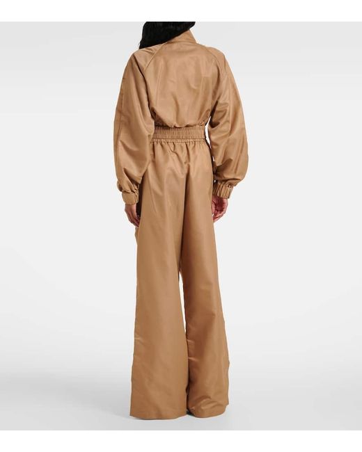 Area Natural Crystal Trim Track Jacket