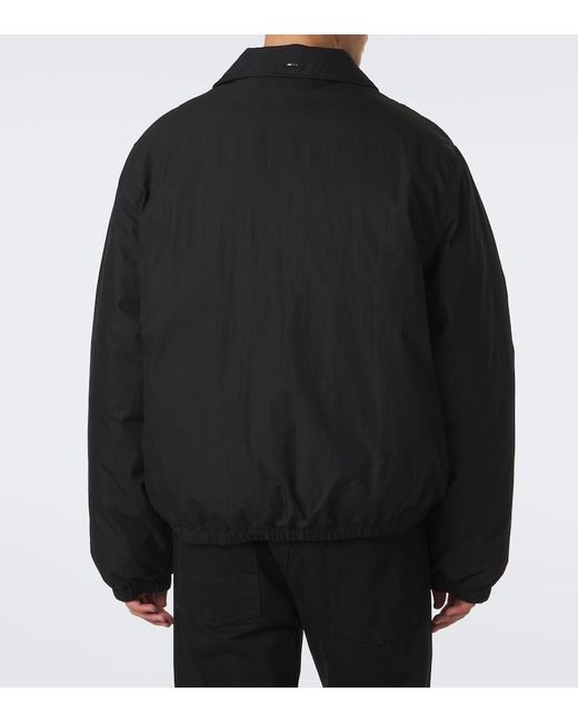 Our Legacy Black Avenue Cotton-Blend Down Jacket for men