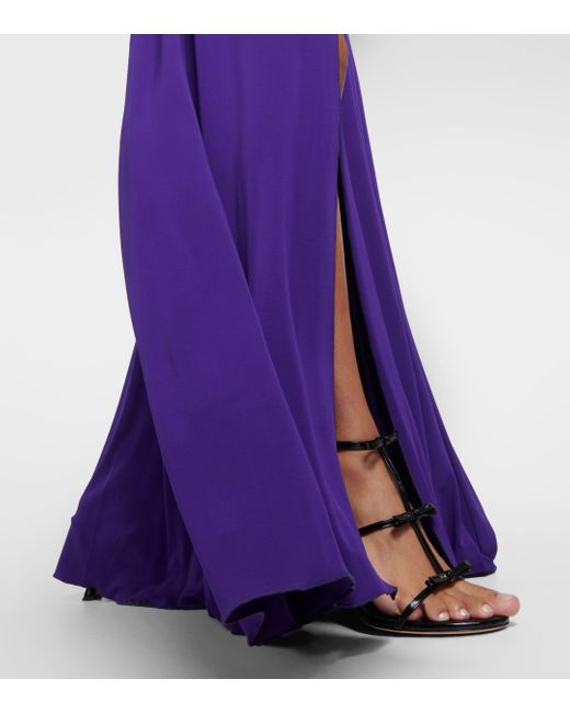 Robe longue Giambattista Valli en coloris Purple