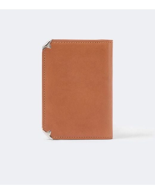 Jacques Marie Mage Brown Elston Leather Wallet for men